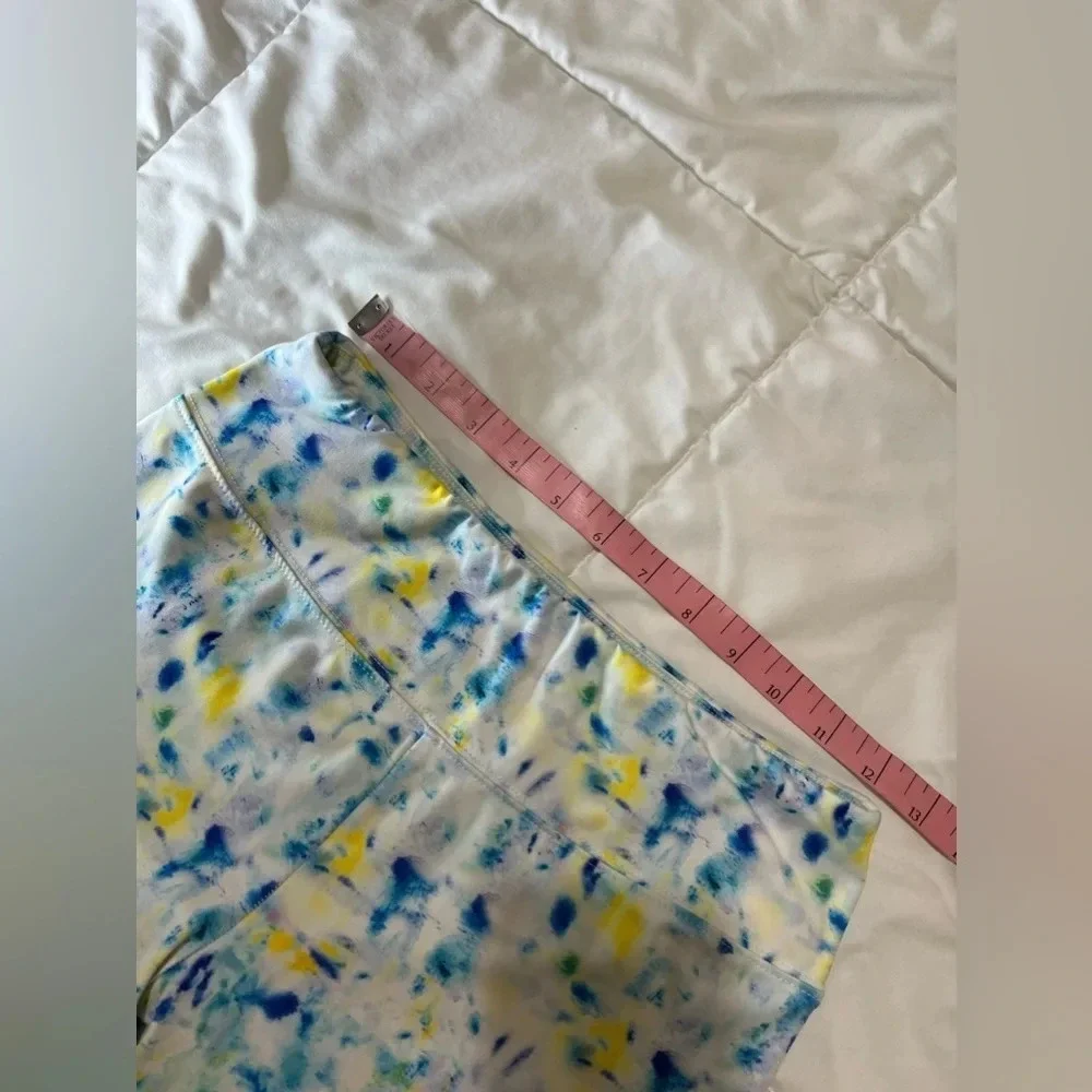 J.Crew Cropped Stretch Pull On Splatter Paint Leggings Size M